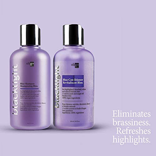 Oligo Professionnel Blacklight Blue Shampooing et revitalisant 8,5 oz Duo Bundle