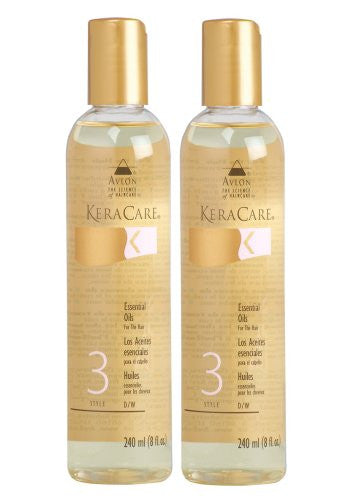 Huiles essentielles Keracare pour les cheveux - SET de 2 (8 Oz chacune) par Avlon