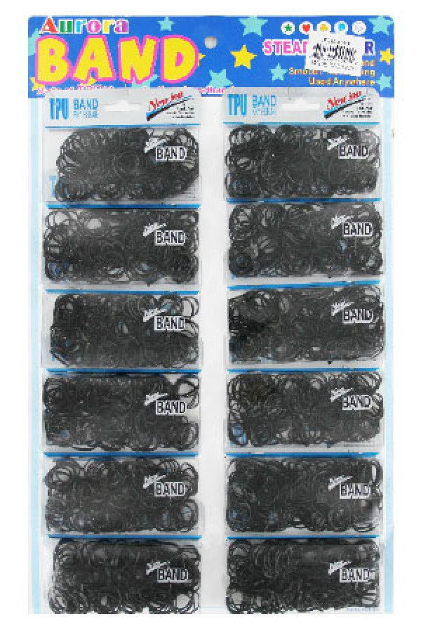 4251 Aurora Elastic Color Band (12/card)