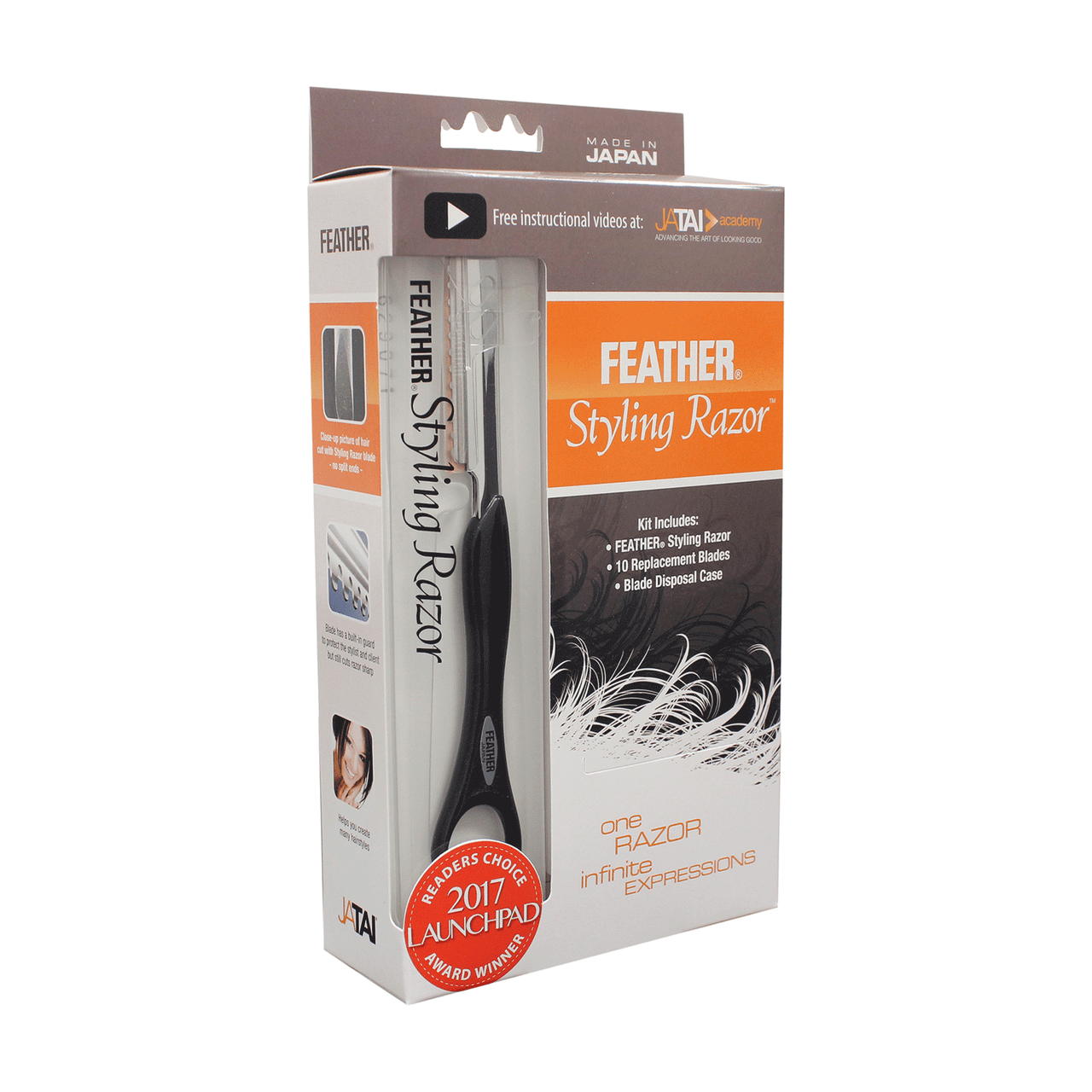 Takano Inc Feather Styling Razor Kit w/DVD 1 Kit