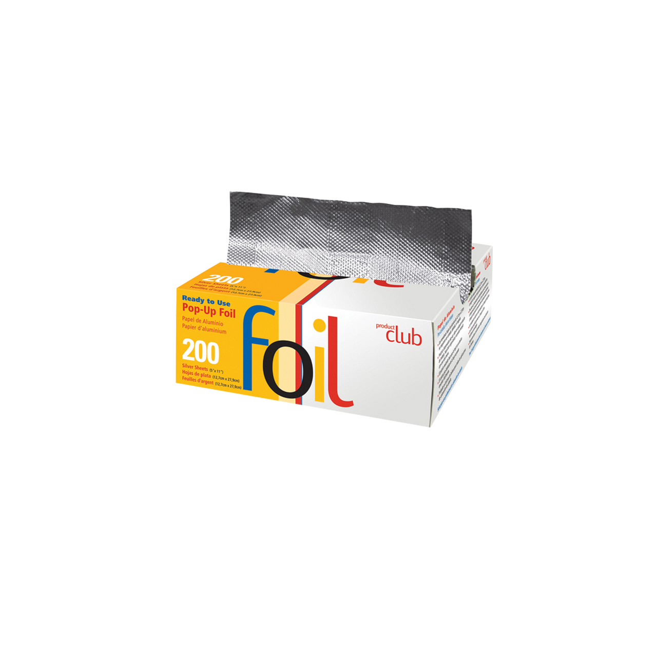 Product Club Ready-to-Use Silver Pop-up Foil 5 inch x 11 feet - 200 count