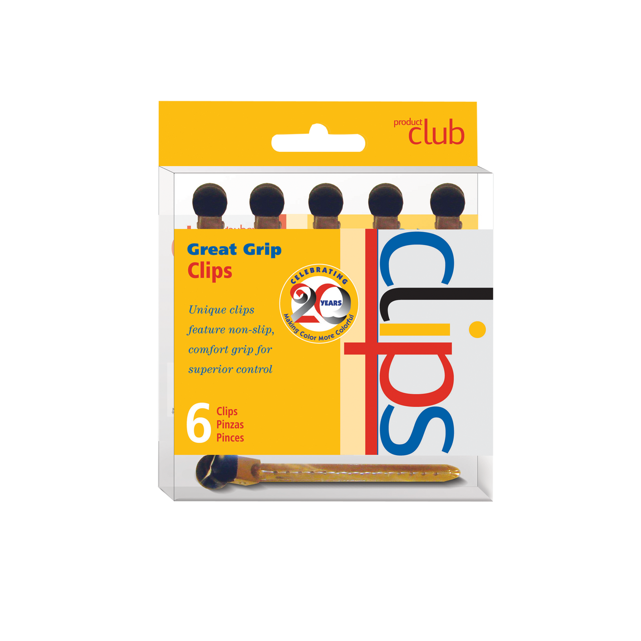 Product Club Great Grip Clips 6-Pk