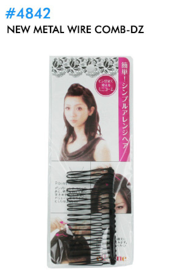 4842 New Metal Wire Comb -dz