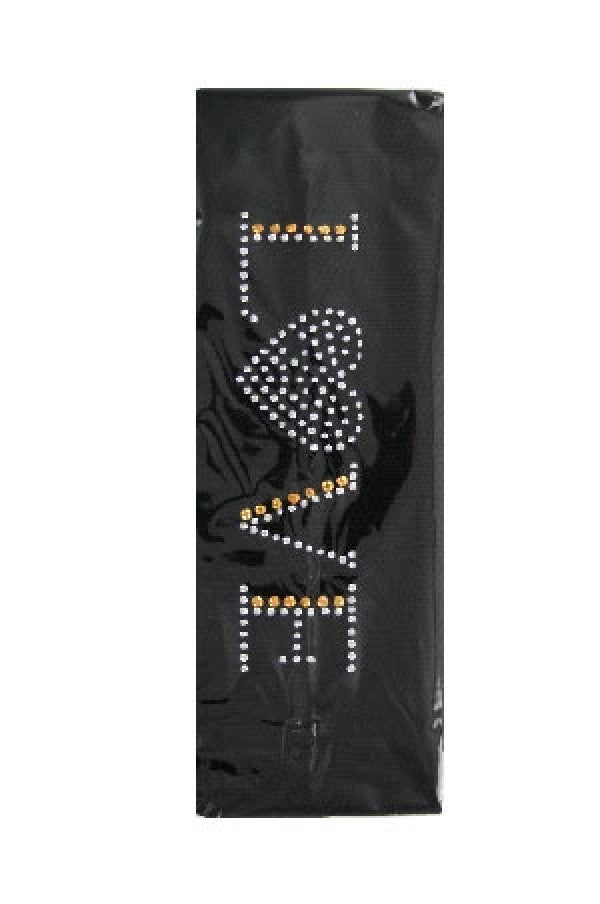 4872 Head Band w/ Stone (Love) Black -dz