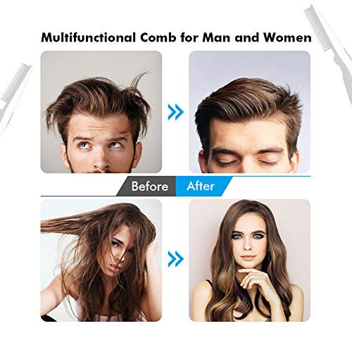 Brosse à lisser la barbe – SubClap, peigne électrique pour lisser les cheveux bouclés, peigne chauffant pour cheveux et moustache pour hommes et femmes