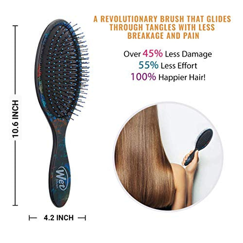 Wet Brush Original Démêlant Bleu Nuit Floral 3.2