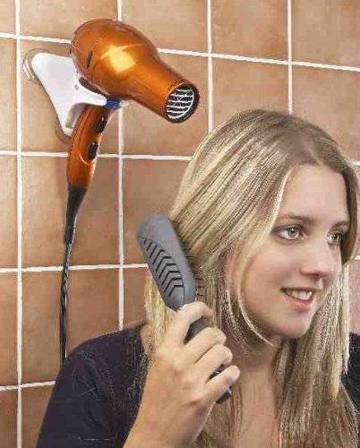 Hands Free Hair Dryer Holder - Compact For Home And Travel! By JUMBL