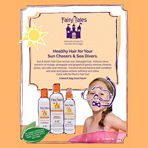 Fairy Tales 儿童防晒柠檬护发素 - 8 盎司