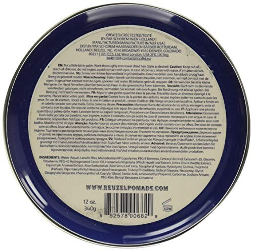 REUZEL INC 纤维润发油,12 盎司