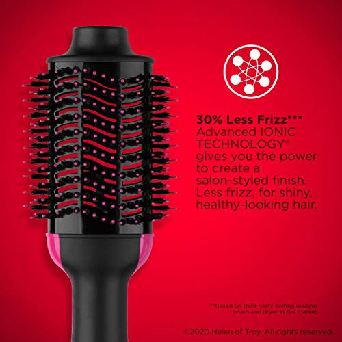 露华浓一步式吹风机和丰盈热风刷,黑色,包装可能有所不同-1600919898