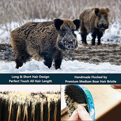 Brosse à vagues moyennes de qualité supérieure avec motif de requin et durag soyeux pour hommes, capuchon ondulé