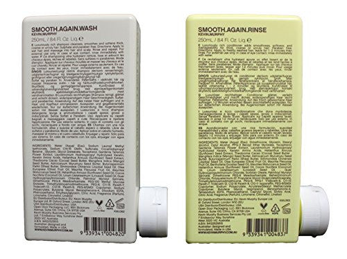 Kevin Murphy Smooth Again Ensemble combiné lavage et rinçage 250 ml/8,45 Fl Oz Liq. chaque nouveau produit !