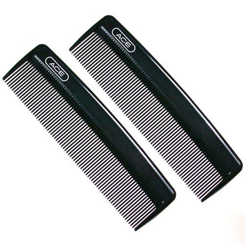 ACE 5" Fine Tooth Pocket Comb 2pk 61780
