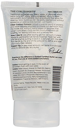 Ouidad by Ouidad Ouidad Clear Control Pomade for Unisex, 4 Fl Oz