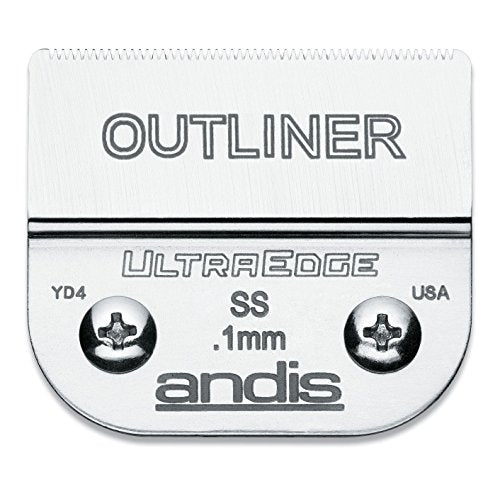 Andis 64160 UltraEdge Carbon-Infused Steel Detachable Outliner Blade, 1mm Cut Length