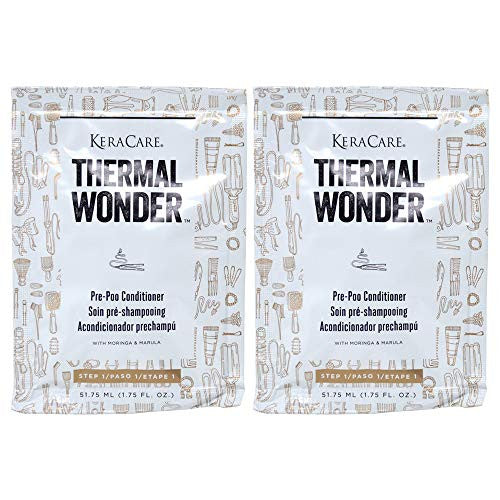 Avlon Keracare Thermal Wonder Pre Poo & Scalp Conditioner 1,75 oz (Pack de 2)