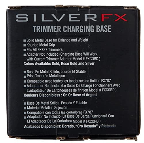 BaBylissPRO FX787 Trimmer Charging Base - Silver, 1 ct.