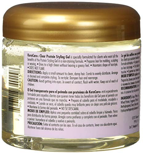 Gel coiffant protéiné Avlon Keracare (transparent) (16Oz)