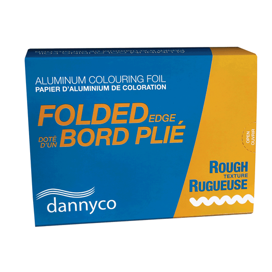 Dannyco Sundries Rough Texture Pre-Cut Foil Sheets with Folded Edge - Light - 5x7 500 Count