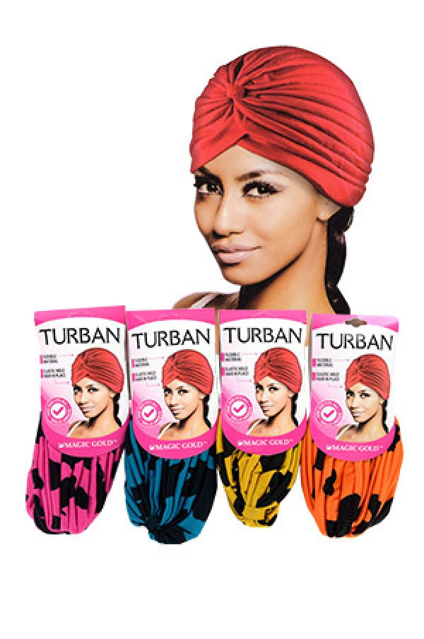 5990 Magic Gold Turban-Asst (dz)