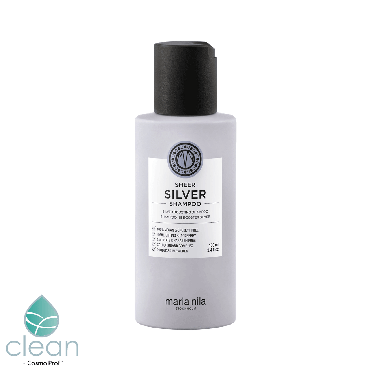 Maria Nila Sheer Silver Shampoo 3.4 oz