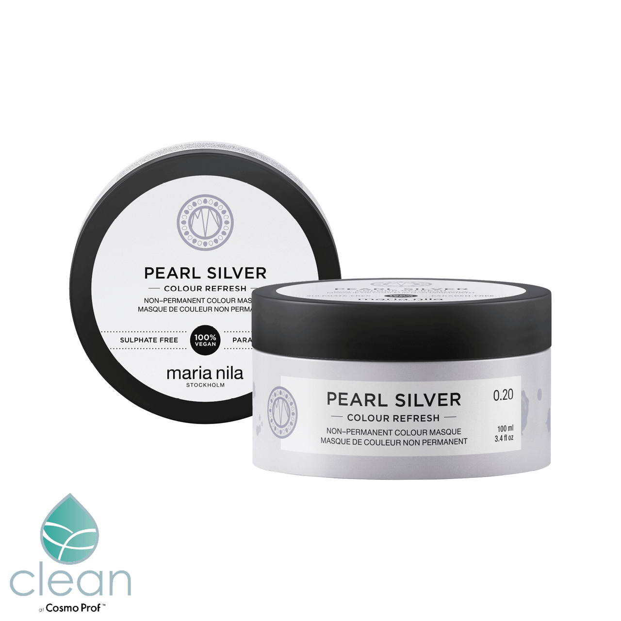 Maria Nila Colour Refresh Pearl Silver 0.20 3.4 fl oz