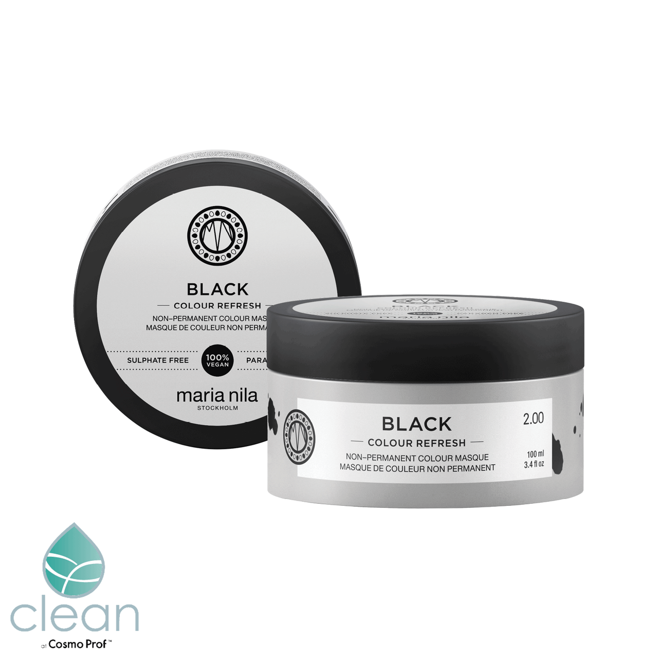 Maria Nila Colour Refresh Black 2.00 3.4 fl oz