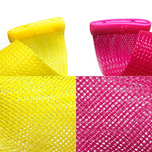 Curlformers Hair Curlers Barrel Curls Styling Kit, 24 No Heat Hair Curlers and 2 Styling Hooks, for Long Hair up to 24" (60 cm) Long