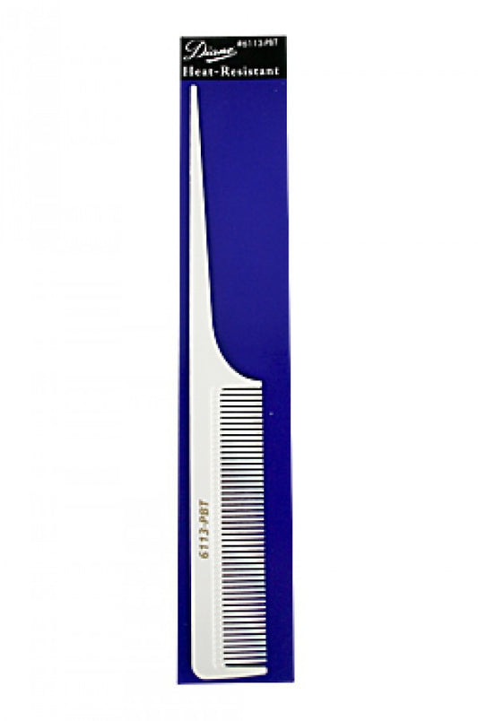 Diane-6113-PBT Rat Tail Comb (Beige) -pc