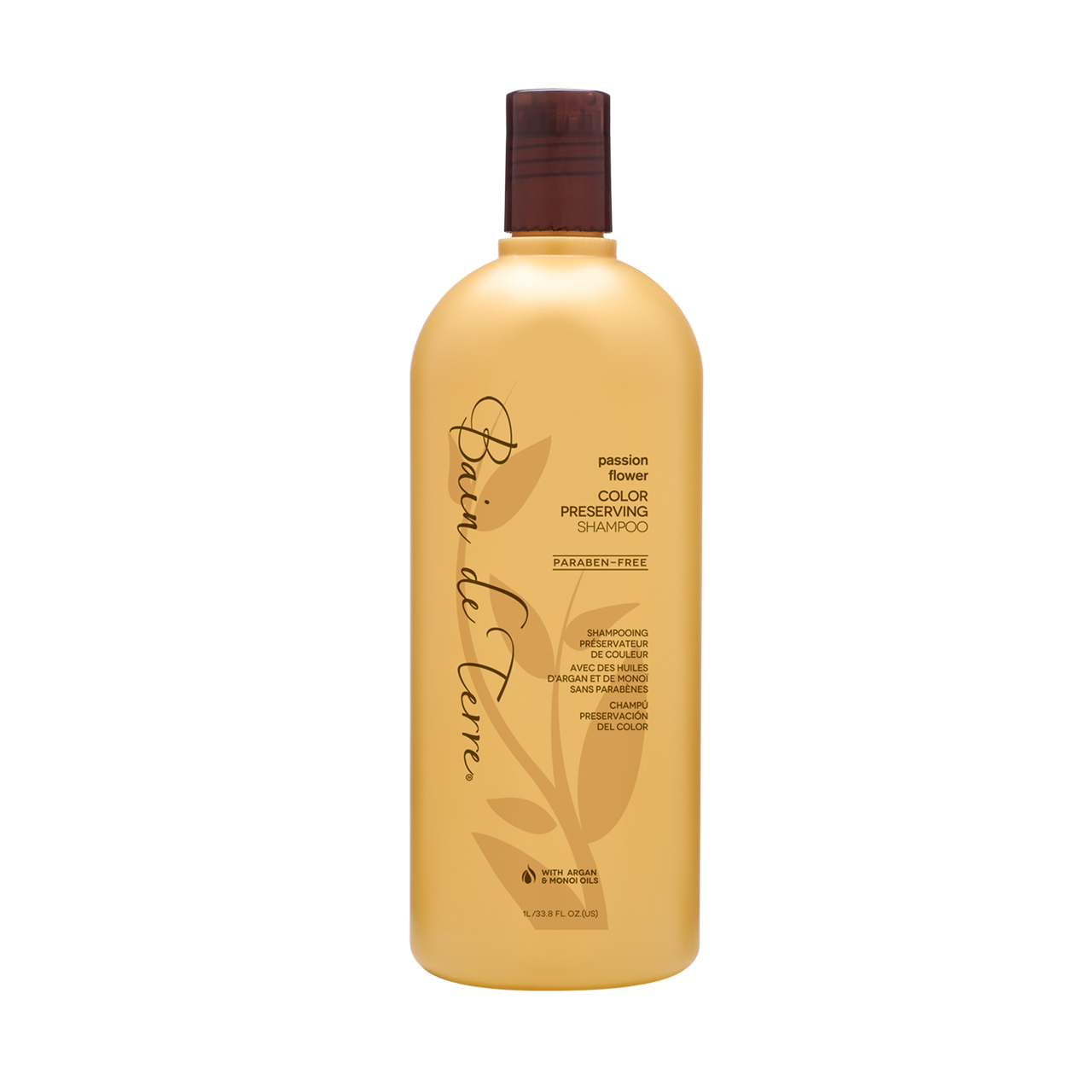 Bain de Terre Passion Flower Color Preserving & Moisturizing Shampoo 1 Liter