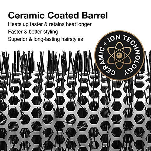 Olivia Garden 陶瓷+离子圆形热发刷,CI-15,1/2英寸