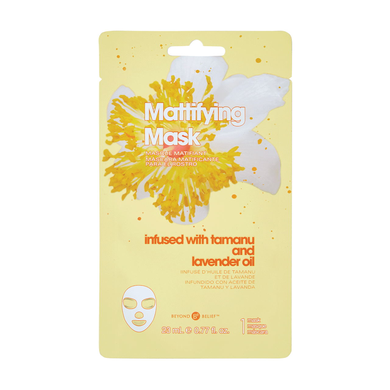 Beyond Belief Mattifying Sheet Mask .78 oz.