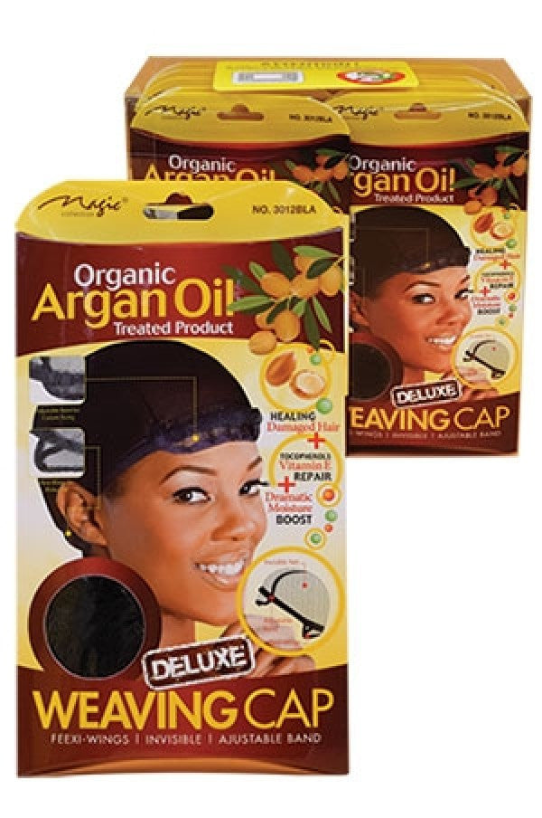 Magic Collection 3012BLA Agran Oil Weaving Cap- Deluxe-dz