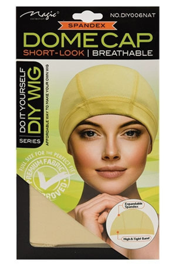 Magic Collection DIY006NAT DIY Spandex Dome Cap -dz