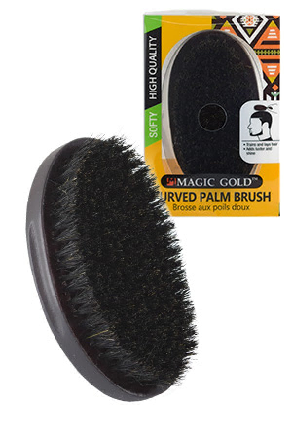 6811 Magic Gold Softy Curved Palm Brush -pc