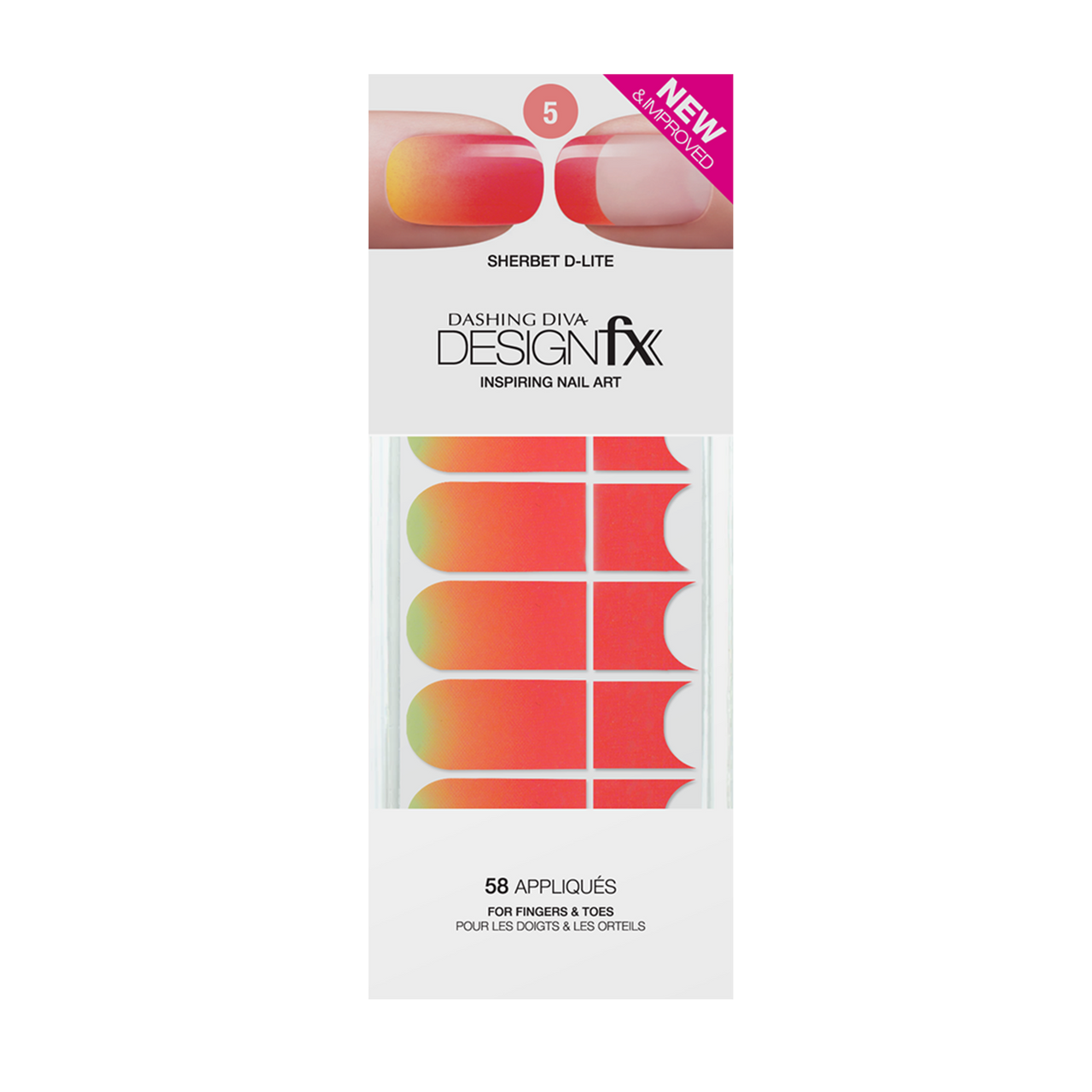 Dashing Diva Sherbert D-Lite Ombre