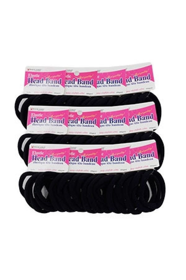6990 Hair Pony Tail (Black) -dz