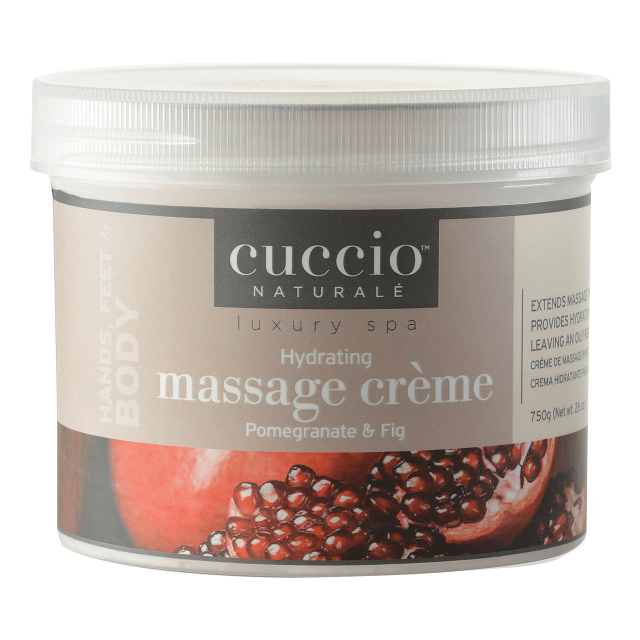 Cuccio Cina Pro Star Pro Cuccio Hydrating Massage Creme - Pomegranate & Fig 26 oz.