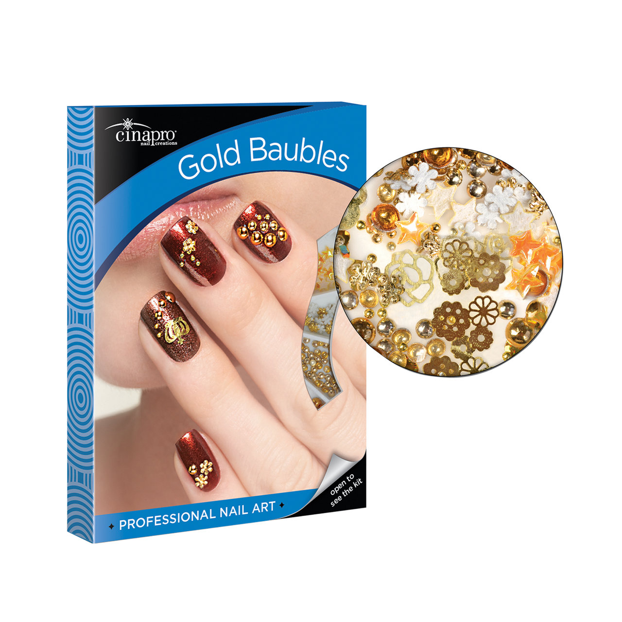 Cuccio Cina Pro Star Pro Gold Baubles Dial-A-Gem 1 Kit