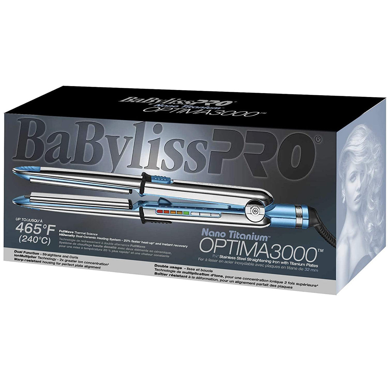 BABYLISS PRO Nano Titanium Optima Flat Irons