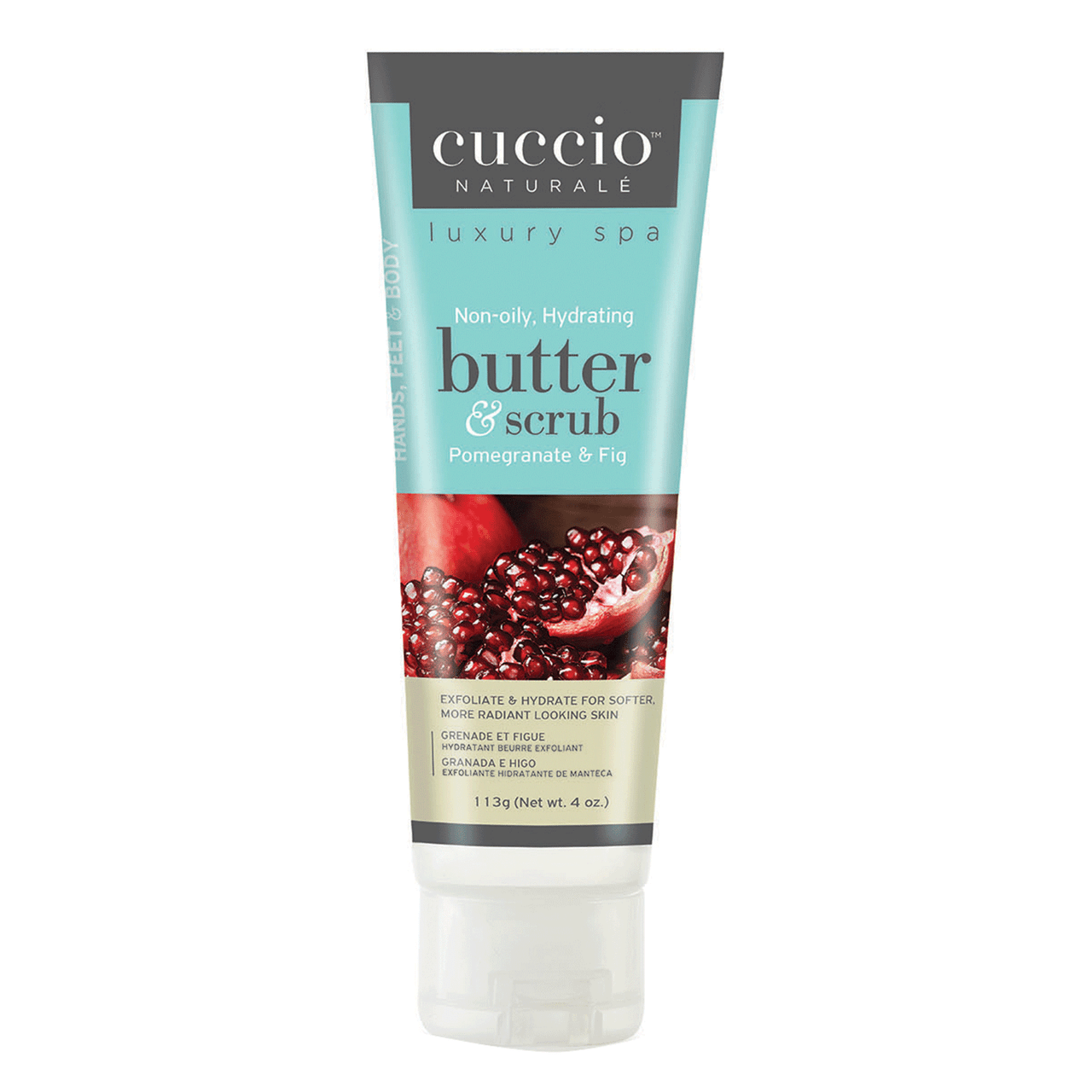 Cuccio Cina Pro Star Pro Pomegranate & Fig Butter & Scrub 4 oz.