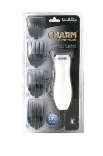 Andis Charm Clipper/Trimmer-White 72265