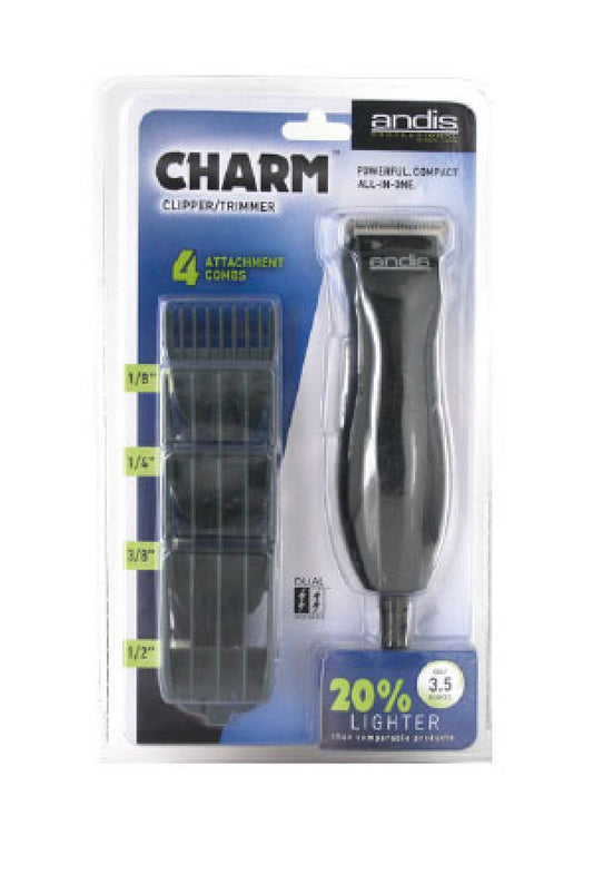 Andis Charm Clipper/Trimmer-Black 72275