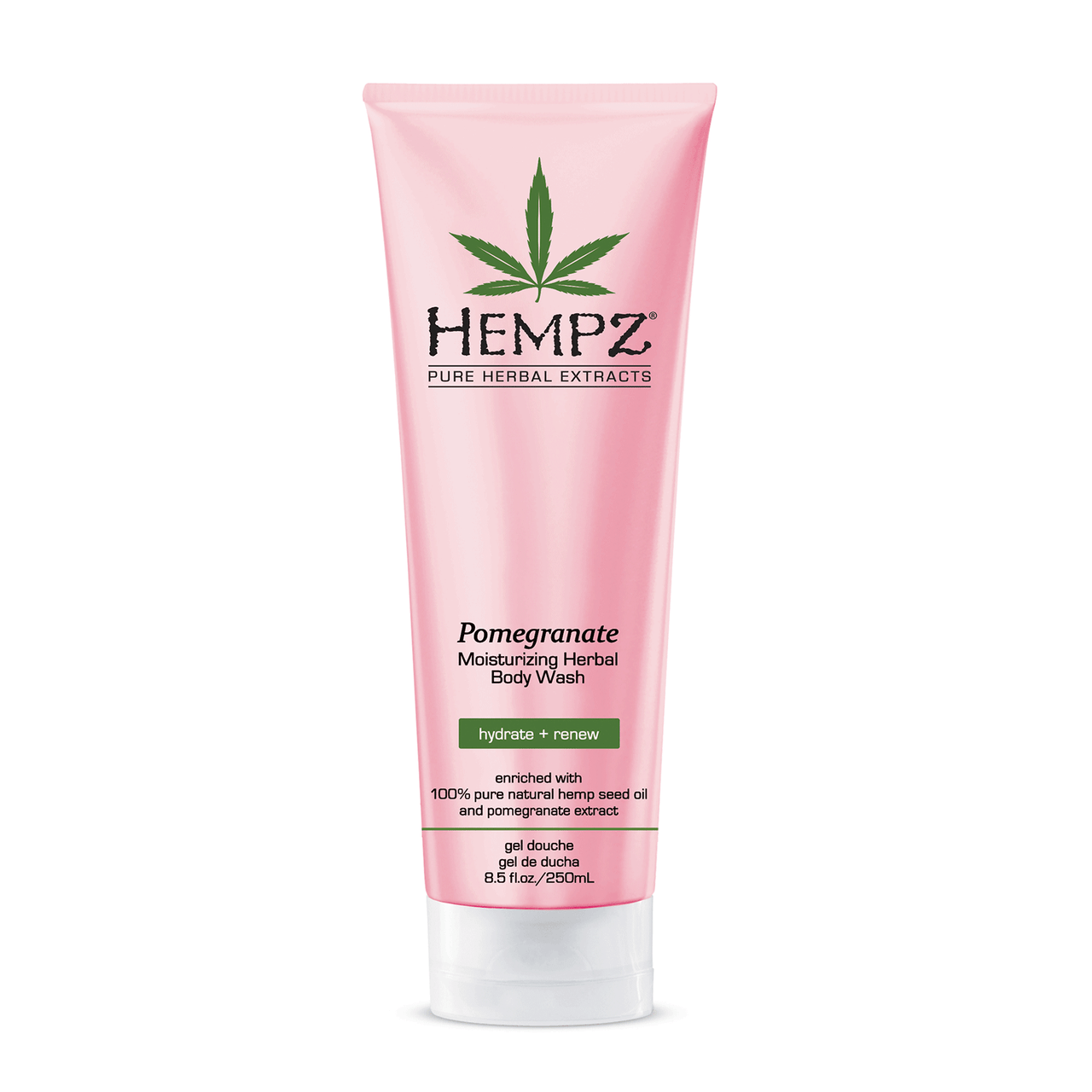 Hempz Pomegranate Moisturizing Body Wash 8.5 oz.
