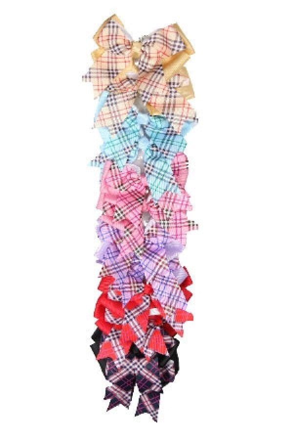 Ribbon Hair Accessories w/Clip 7631-dz