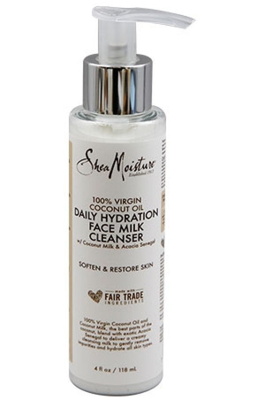 Shea Moisture-box 142 100%  Coconut Oil Face Milk Cleanser(4oz)