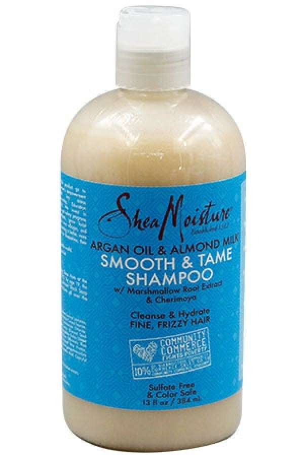 Shea Moisture-box 150 Argan Smooth & Tame Shampoo(13oz)