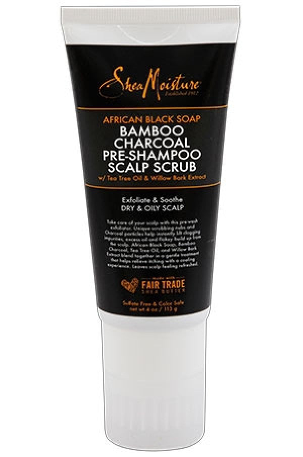 Shea Moisture-box 139 Bamboo/Charcl Scalp Scrub(4oz)