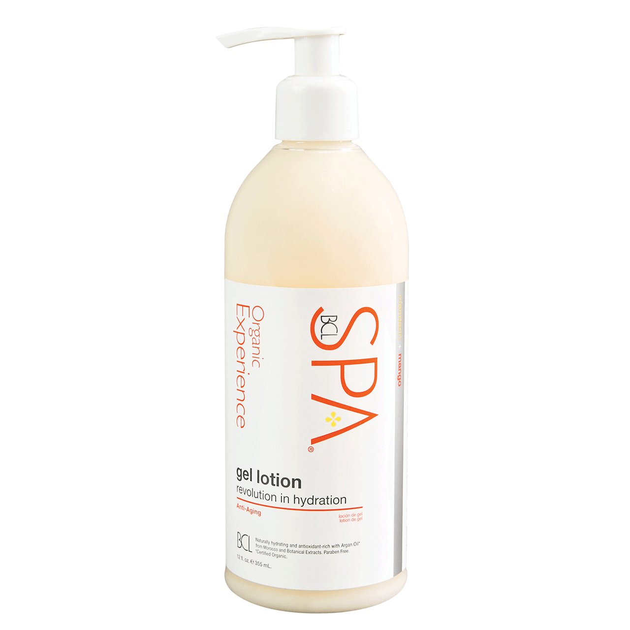 Dannyco Sundries BCL Spa Mandarin and Mango Gel Lotion 12 fl. oz.