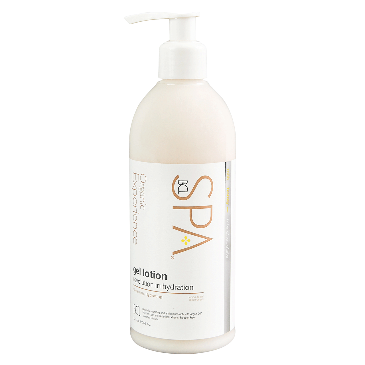 Dannyco Sundries BCL Spa Milk and Honey with White Chocolate Gel Lotion 12 fl. oz.